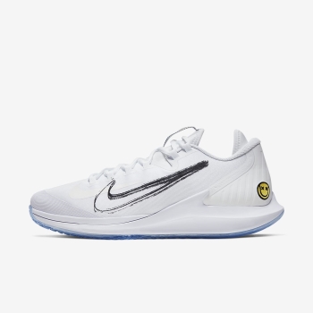 Nike Court Air Zoom Zero - Tennissko - Hvide/Sort | DK-33774